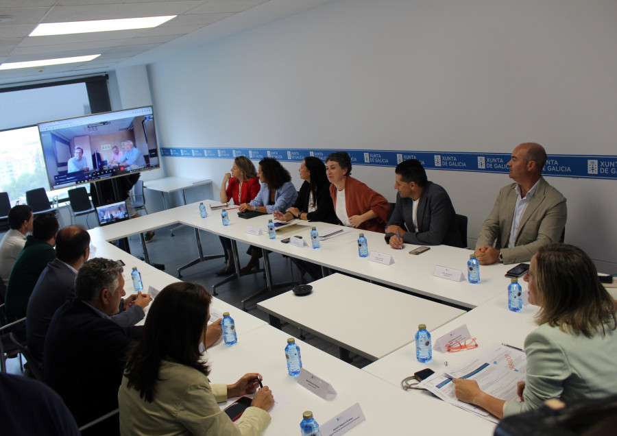 Los concellos que beben del Lérez crearán un ente para gestionar y regular el abastecimiento de agua