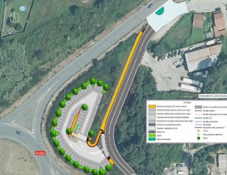 La Xunta adjudica por medio millón de euros las obras del aparcamiento para compartir coche