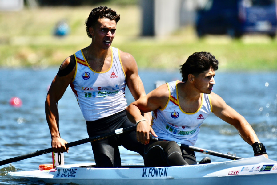 Manuel Fontán logra otro subcampeonato de Europa para el Náutico O Muiño