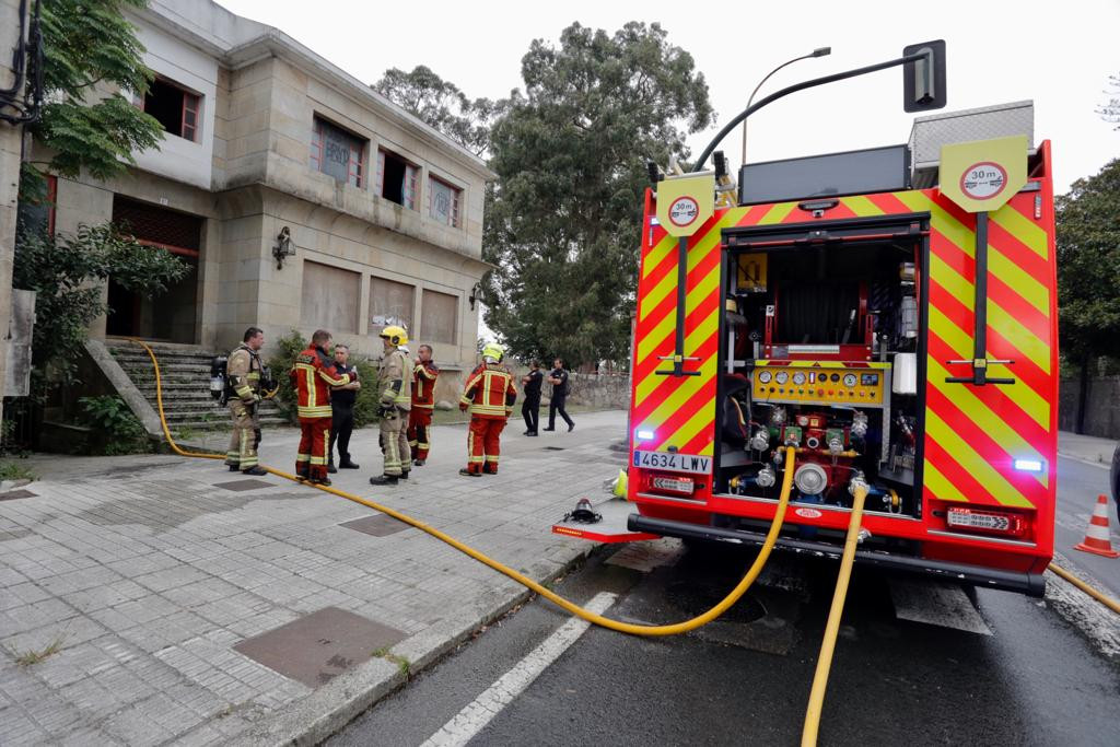 Incendio balneario tres