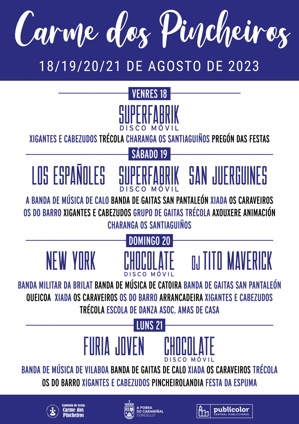 Cartel da programaciu00f3n do Carme dos Pincheiros 2023 (1)