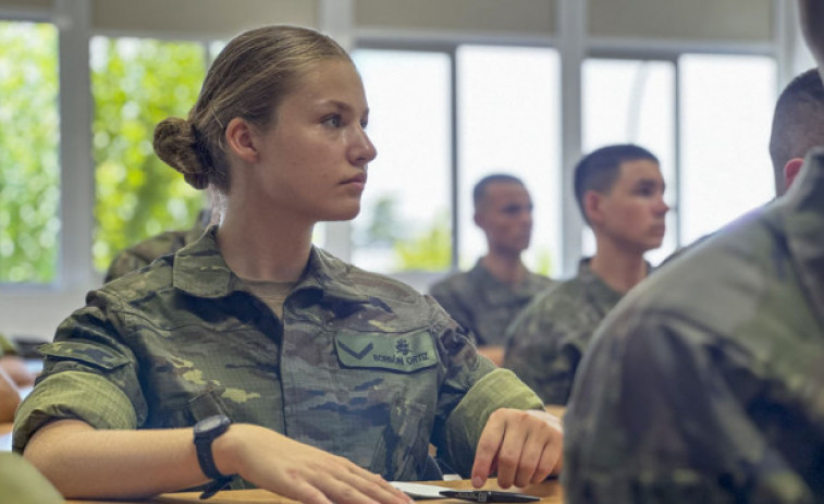 La princesa Leonor ingresará  en la Escuela Naval de Marín en solitario