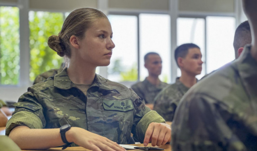 La princesa Leonor ingresará  en la Escuela Naval de Marín en solitario