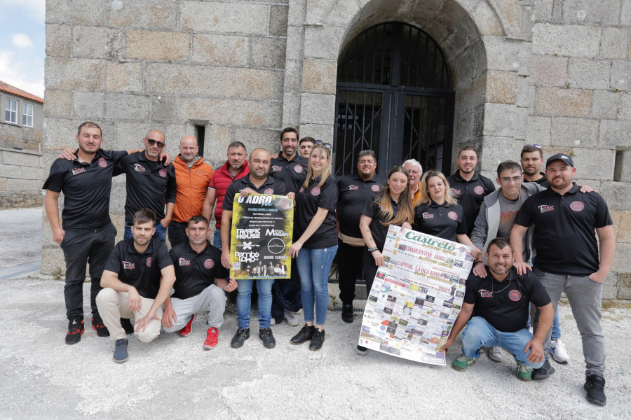 Aires Novos de Castrelo calienta motores para San Ramón con la Festa do Becerro ao Espeto