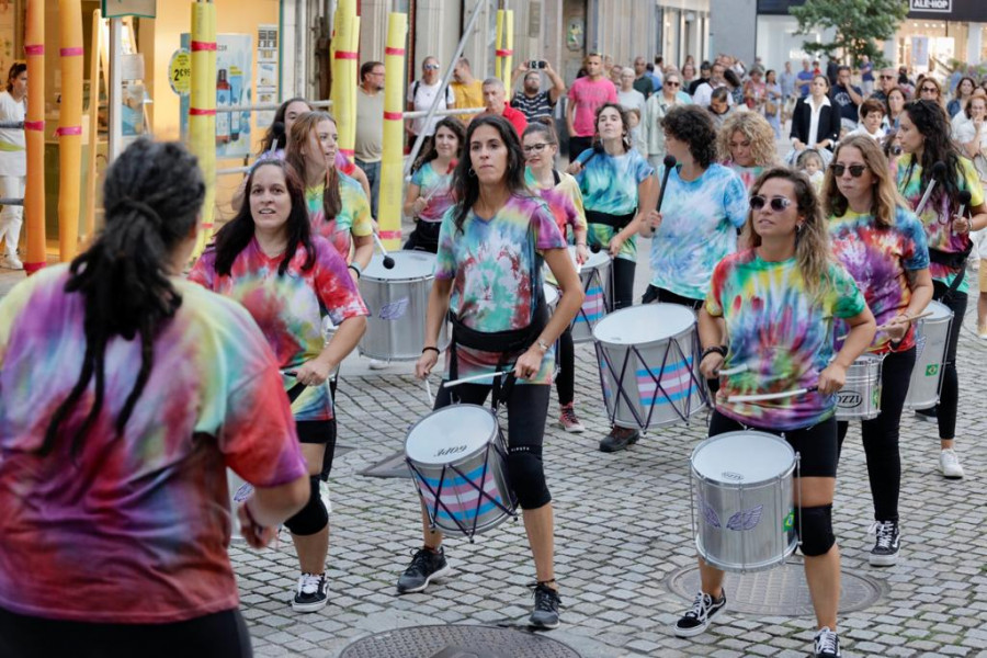 Diversión con mensaje en Vilagarcía