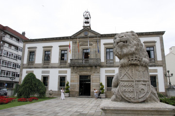 Fachada concello de vilagarcía de arousa