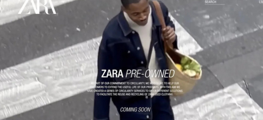 Zara Pre-Owned', la plataforma de servicios para moda de segunda mano, llega  a Francia este