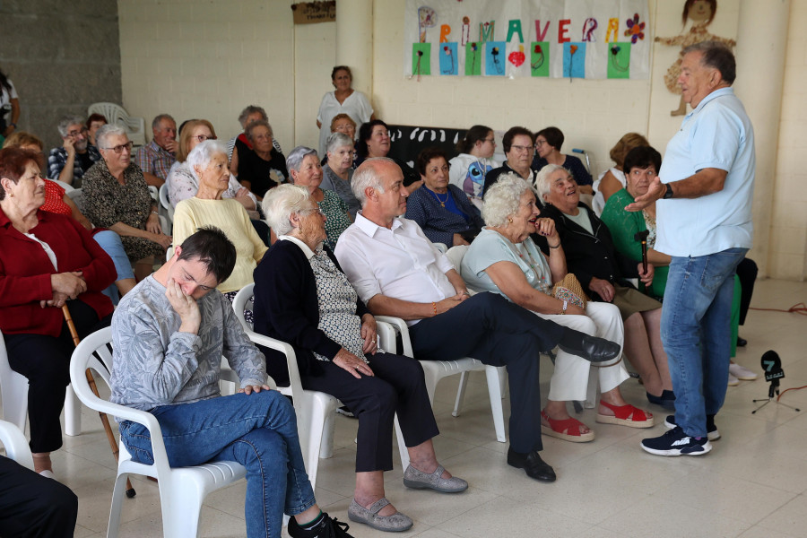 O Castro da otro paso en el voluntariado de atención  a mayores y personas  con discapacidad