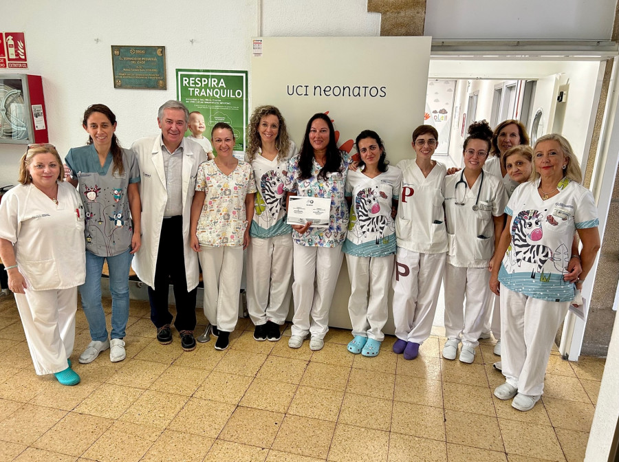 La UCI de neonatos del Provincial recibe un premio a la sostenibillidad