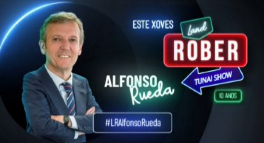 Alfonso Rueda acude este jueves al programa Land Rober de TVG