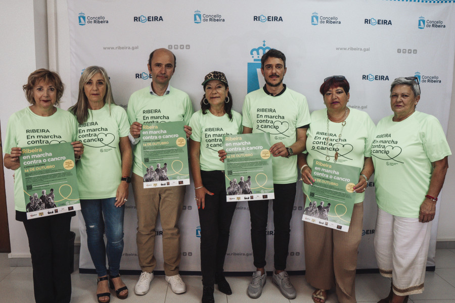 Ribeira se pondrá en marcha contra el cáncer este sábado en la andaina solidaria de la AECC