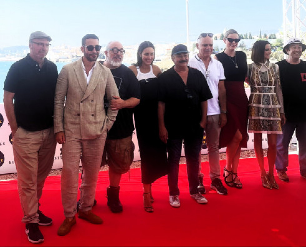 EuropaPress 5490292 photocall serie 30 monedas director alex iglesia actores miguel angel silvestre