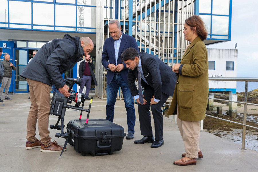 Drones peinarán en primavera la costa gallega para obtener datos reales del estado de la mejilla