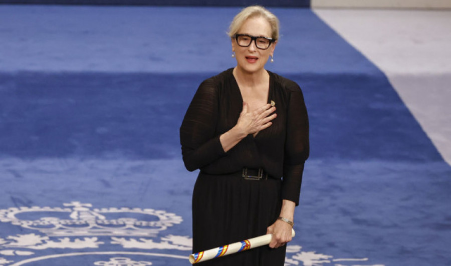 Meryl Streep entusiasma al público en la 43 ceremonia de los Premios Princesa de Asturias