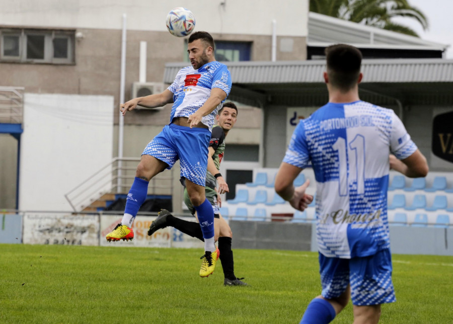 El Portonovo prolonga su buena racha al ganar al Porriño 2-4