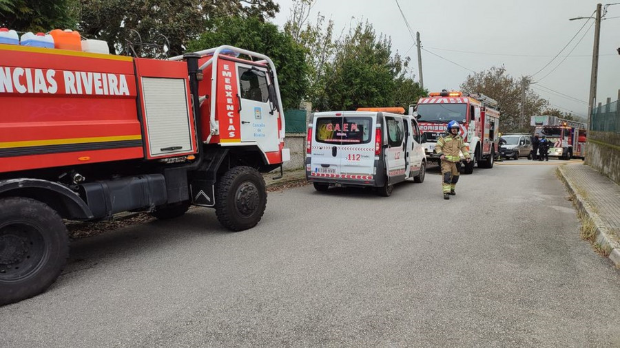 Un cortocircuito en un deshumidificador causa un incendio en una vivienda de Palmeira