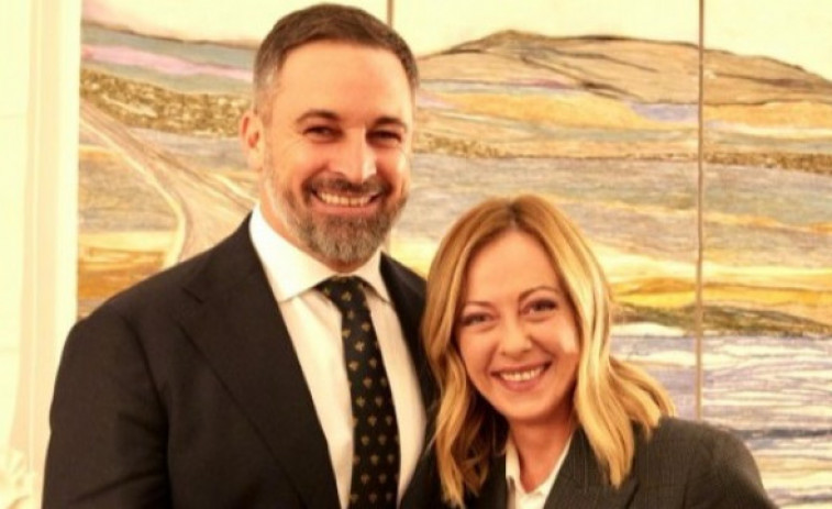 Abascal se reúne con Meloni para trasladarle la 