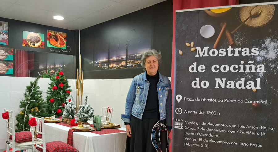 Tres cocineros de prestigio de A Pobra ofrecerán diferentes ideas para cocinar durante esta Navidad