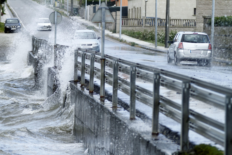 La Diputación destina 80.000 euros a la carretera de As Sinas para reparaciones tras los temporales