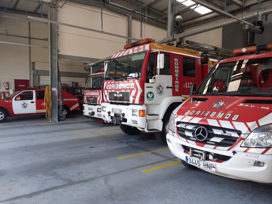 Registrado un incendio en una cocina en Praia Xardín, en Boiro, debido a una sartén olvidada al fuego