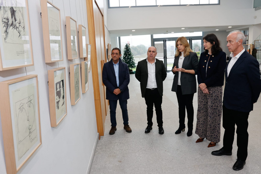 Vilanova acoge una exposición facsímil de las viñetas con denuncia social de Castelao