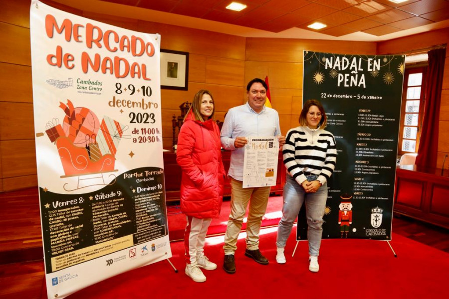 Cambados tendrá Mercado y Aldea de Nadal, Gala Disney, música y juegos hasta enero