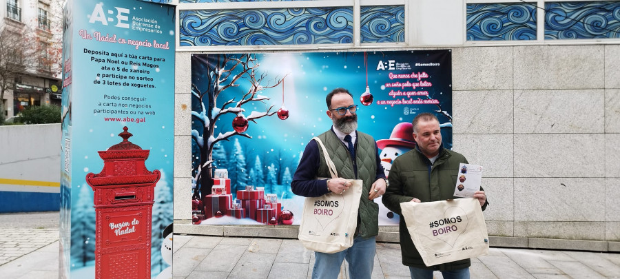 La patronal boirense sorteará 2.000 euros en Bonos ABE en su campaña de Navidad hasta el 15 de enero