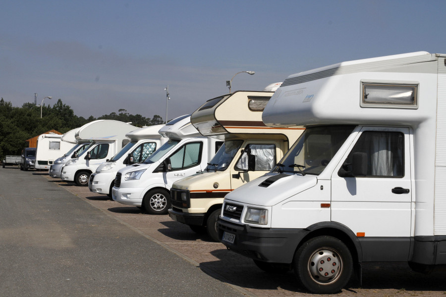 Proyectan un área de autocaravanas con 40 plazas y zonas de descanso en Sanxenxo