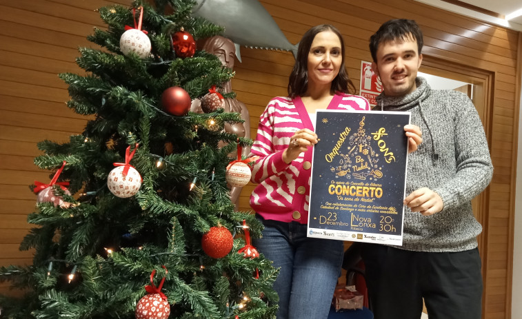 Orquestra Sons ofrecerá en la lonja de Ribeira un macroconcierto con la Escolanía de la Catedral y doce músicos locales