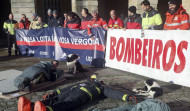 Bomberos de O Salnés acudirán a la Cea do Nadal en la Praza do Obradoiro