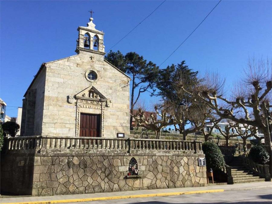 La capilla de A Guadalupe en Rianxo se iluminará esta Navidad dentro del programa "Acende o Camiño de Santiago"