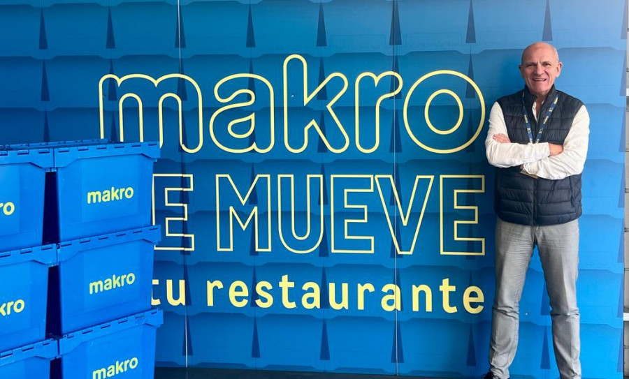 Manuel Dosil | “Makro quiere ayudar al sector hostelero de Pontevedra y Arousa a desarrollar su potencial”