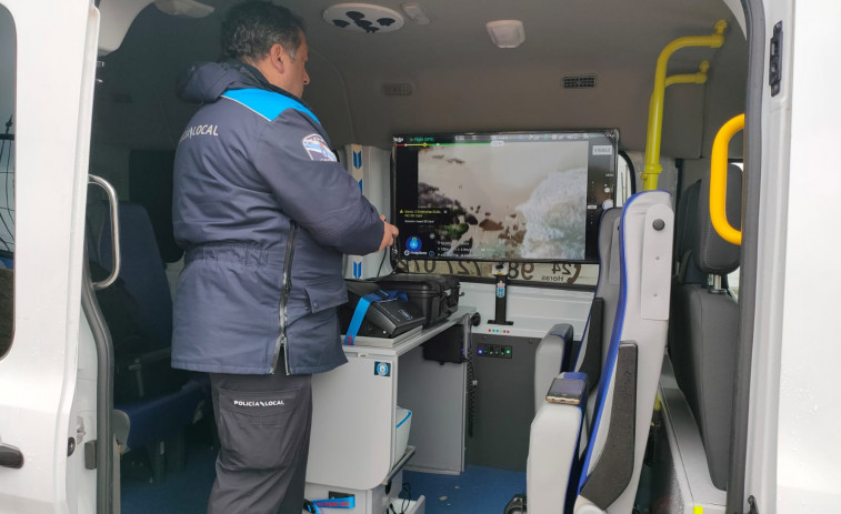 Sanxenxo incorpora un dron de la Policía Local para localizar pellets en zonas de difícil acceso