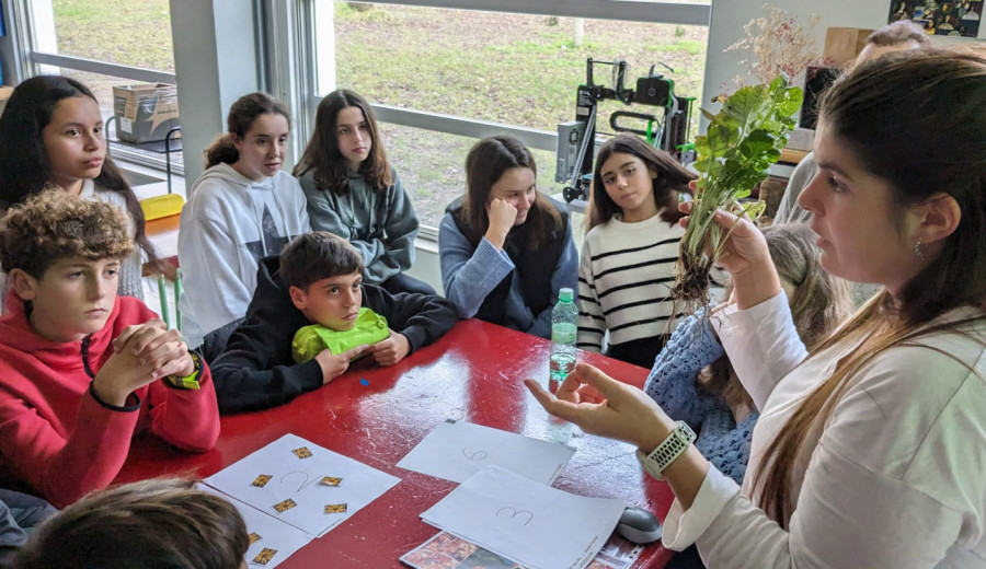 Alumnos del Club de Ciencia del IES A Cachada desarrollan un proyecto sobre especies invasoras