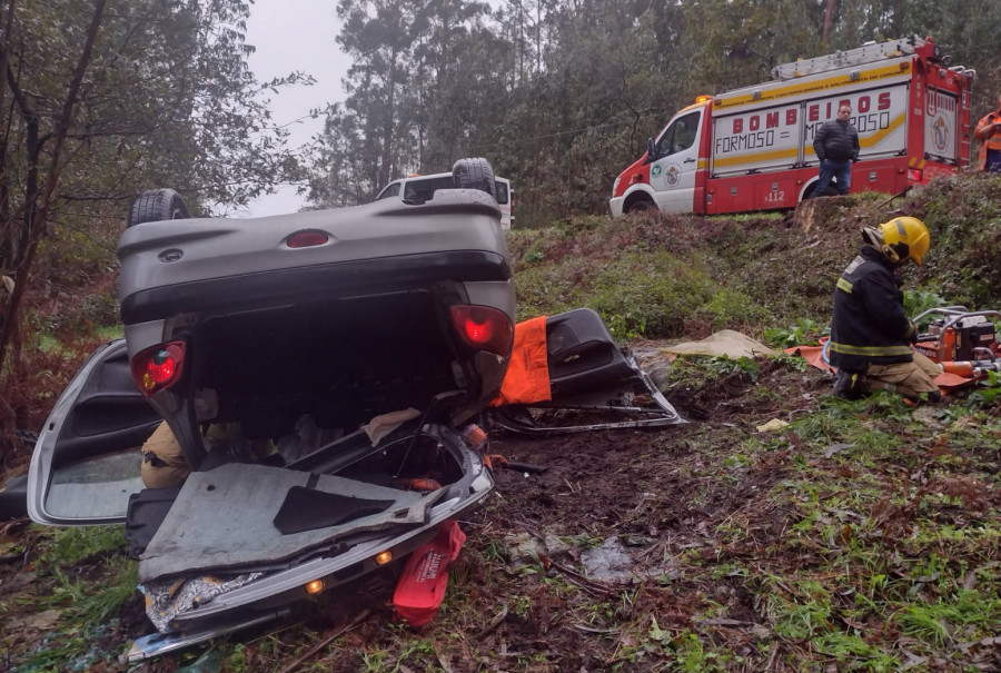 Los parques de Bomberos de Boiro y de Ribeira realizaron durante el 2023 un total de 836 intervenciones