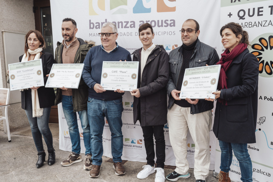 Las mejores tapas de O Barbanza tienen premio