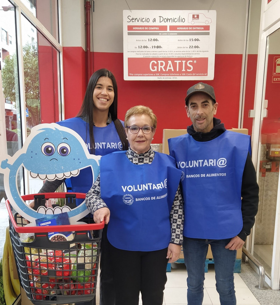 El Banco de Alimentos busca 80 voluntarios en O Salnés