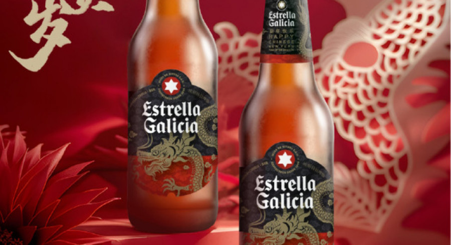 Estrella Galicia celebra el Año del Dragón con sus consumidores chinos