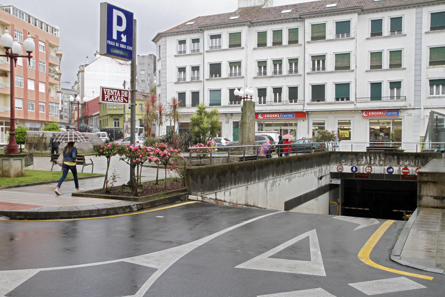 El parking Xoán XXIII de Vilagarcía amplía su horario a partir del 1 de enero