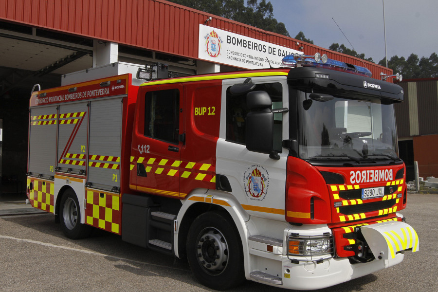 Cierra el parque de Bomberos de Ribadumia por la baja de un trabajador