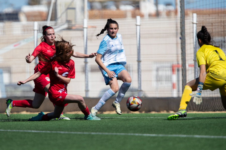 Lucía Rivas marca para Galicia Sub 17 en la derrota ante Madrid