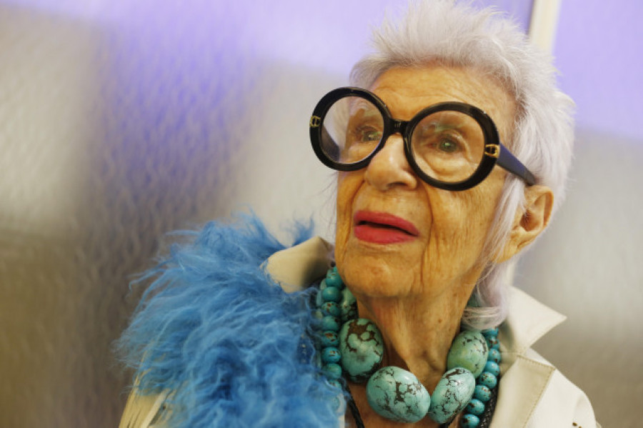 Fallece a los 102 años el icono de la moda Iris Apfel