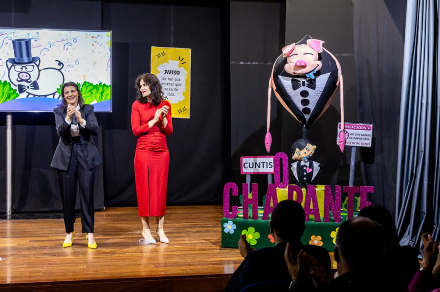 Humor y mucha emoción en la Gala do Chapante con la que Cuntis inició la Festa do Lacón con Grelos