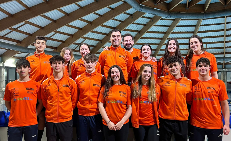 El Club Acuático Umia consigue nueve medallas en el Campeonato de España de Salvamento