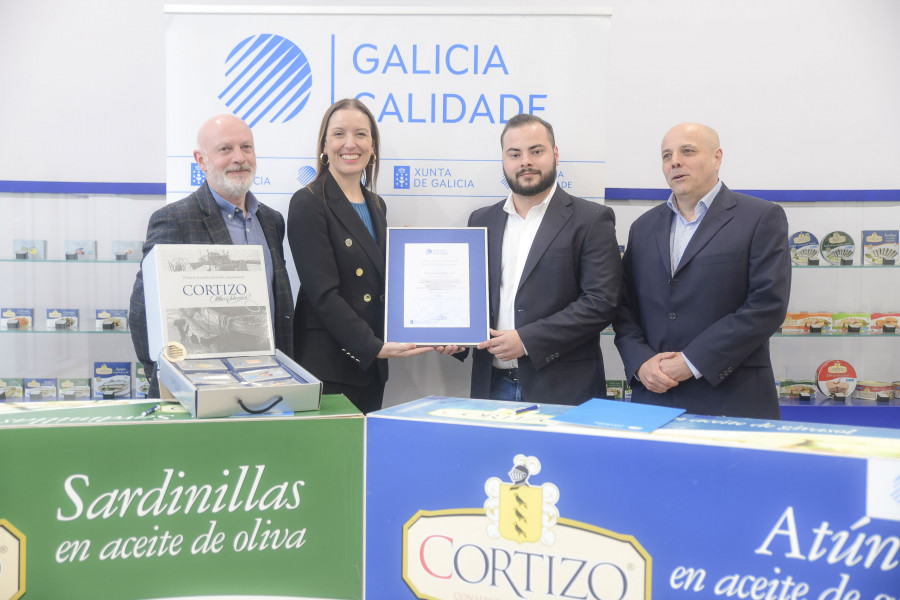 Galicia Calidade certifica los productos de la compañía de Conservas Cortizo de Rianxo