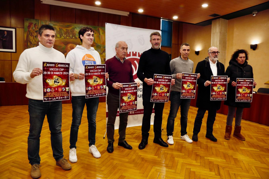 La Ramiro Carregal Soccer Cup dispara su repercusión gracias a los Mozos de Arousa