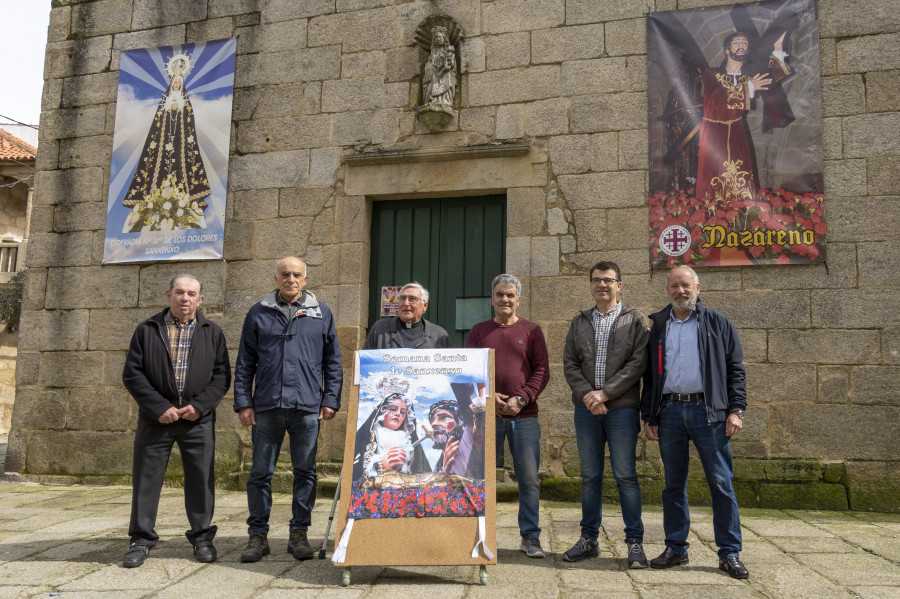 El Certamen de Bandas y el pregón abren la Semana Santa de Sanxenxo