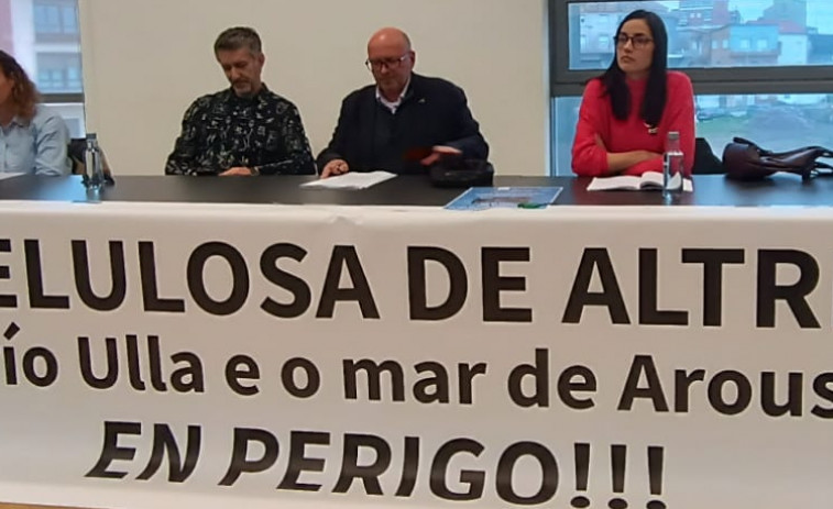 Califican en Rianxo el proyecto de la celulosa Altri en Palas de “desastre ambiental” para la Ría de Arousa