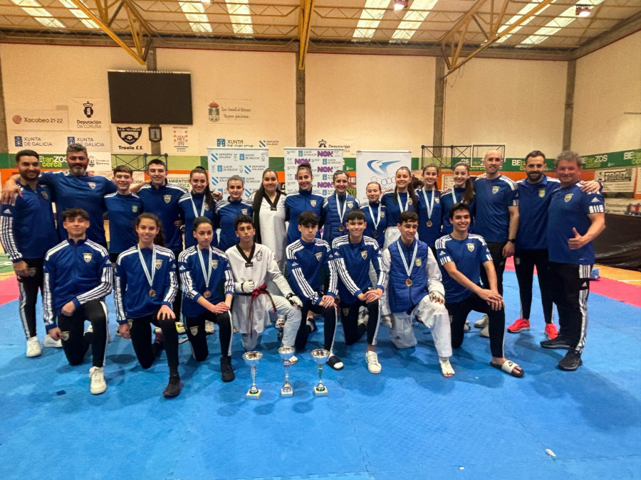 El Natural Sport Ribeira triunfa en los campeonatos gallegos de Betanzos