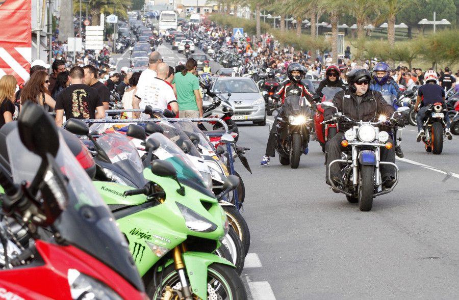 Los motores volverán a rugir en Baltar en la XXXVI Concentración de Amigos de la Moto de Sanxenxo